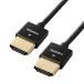  Elecom HDMI кабель 2m 4K×2K соответствует super тонкий черный CAC-HD14SS20BK
