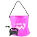 Marushin рыболовные снасти вода .. ведро круг EVA розовый 21cm