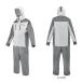  Gamakatsu PVC непромокаемый костюм GM-3818 белый × серый LL размер / 4 месяц сверху .~ средний . примерно поступление предположительно предшествующий предварительный заказ принимается 