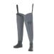  Daiwa *PW-1208 ( фетр подошва ) энергия забродный полукомбинезон серый LL (26.0~27.0)