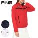  Golf lady's / for women pin water repelling processing full Zip stand neck blouson 6221220003