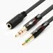 3.5mm conversion cable 4 ultimate female 3 ultimate cable plug Jack two .