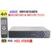 [SA-51717] камера системы безопасности мониторинг камера DVR видеозапись машина 4ch(HDD4TB)AHD&amp;TVI(1080p.720p)CVI изображение . аналог (CVBS). видеозапись возможность воспроизведения 