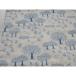 1m единица измерения outlet 40% половина linen мака be Alice words of forest Fruits tree off × голубой парусина ткань 108cm ширина сделано в Японии хлопок linen