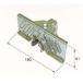 #nii дребезжание производства . снег прекращение .. san I type одиночный перо 180 высота выдерживающий еда . стальной лист цвет ткань ( нет покраска, серебряный ). flat фитинг тип модель оплата при получении не возможно 