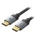 VENTION DP 2.1 мужской to мужской 16K HD кабель 1.5m aluminium сплав хлопок плетеный HDCP соответствует серый HG-