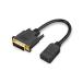 DVI HDMI изменение кабель,CableCreation HDMI женский -DVI-D(24+1) мужской интерактивный . отправка DVI HDMI изменение 1080