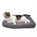 LESYPT кошка для bed 22 дюймовый x 16 дюймовый предотвращение скольжения имеется круг . станете .... для домашних животных bed стиральная машина мытье возможно для помещений кошка для коврик k rate багажник 