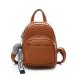 SURCHAR рюкзак женский модный взрослый Mini рюкзак простой Mini сумка мода 4 цвет Brown 