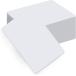  blank PVC карта белый одноцветный пластик карта JIS стандарт размер карта CR80 карта белый 30 Mil ID значок принтер печать возможный graph 