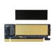 EZDIY-FAB M.2 PCIe NVMe конверсионный адаптор теплоотвод имеется *.. проект PCI Express x16 слот специальный M.2 SSD