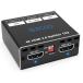EZCOO HDMI дистрибьютор 1 ввод 2 мощность /2 мощность 1 ввод 4K @60Hz HDR HDCP 2.2 сплиттер переключатель .-2 экран одновременно мощность изображение .