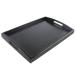 SILILUN из дерева tray O-Bon tray модный прямоугольный лаковый покрытие чёрный под дерево 4 угол Северная Европа ... нет ... длина угол сервировочный поднос прямоугольник длина рука поддон . еда для дерево tray 