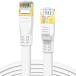DDMALL CAT 8i-sa сеть кабель 1m, высокая скорость 40Gbps 2000MHz высокая прочность Flat CAT8 patch код, позолоченный RJ45