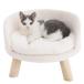 bingopaw кошка диван-кровать ...4kg симпатичный модный стул type домашнее животное bed маленький размер собака выдерживающий кусание интересный домашнее животное диван пара имеется ..