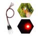20 шт. входит электропроводка имеется SMD 0805 chip LED красный сопротивление приложен электропоезд модель железная дорога модель здание модель модель иллюминация geo лама L0805R-20-NJP