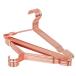 Amber Home rose Gold steel вешалка 20 шт. комплект - elegant выдерживающий для . плесень трудно ширина 43cm диаметр провода 4.0mm - костюм футболка 