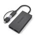 WAVLINK USB 3.0A/type-C- двойной HDMI адаптор 2K мощность Mini do King стойка / максимальный 4K(3840x2160