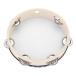 Musfunny тамбурин музыкальные инструменты 20 Cm из дерева : Tambourine для начинающих металлический тарелки имеется ритм развлечение litomik- тамбурин ba