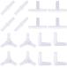 ZOYUBS воздушный камера коннектор Y type T type L type I type соединительная муфта ответвление . удлинение для подключение 4 вид камера коннектор аквариум камера аквариум воздушный клапан 