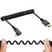 Twozoh Micro HDMI to HDMI кабель HDMI модель A мужской -Micro HDMI модель D(Micro) мужской 90° ( правый L type )