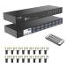 VGA KVM переключатель 16 порт USB2.0 MT-VIKI переключатель 16 ввод 1 мощность KVM консоль 16 порт manual селектор 1Ula