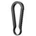 TIMULTI titanium брелок для ключа kalabina зажим мужской ключ крюк spring нет в одном корпусе установка простой крепкий легкий антикоррозийный ( черный L 1 шт )