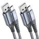 USB Type C кабель [2M/2 шт. комплект ]Sweguard USB-C &amp; USB-A 3.1A USB C кабель [QC3.0 соответствует внезапный скорость .