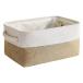 TheWarmHome корзина корзина место хранения корзина 30cm×20cm×13cm корзина выдвижной ящик место хранения место хранения box хлопок лен производства текстильный compact стол место хранения 