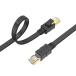 Mukko Lan кабель 8m категория -8 Cat8 Flat i-sa сеть кабель RJ45 интернет кабель сеть проводной Ran ke-