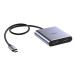 USB C HDMI конверсионный адаптор 4K 60Hz 2 экран мощность HDMI дистрибьютор повышение режим соответствует hdmi повышение двойной Hdmi сплиттер 