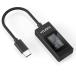 YOJOCK USB�d�� �d���`�F�b�J�[ �d���o�����Ή�Type-C USB�e�X�^�[ ���@�\�J���[���ʕ\���i�P�[�u���t�����f���j4-30V 0-6.