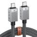 Yottamaster USB Type-C кабель (0.5m) 240W PD внезапный скорость зарядка соответствует 20Gbps высокая скорость данные пересылка 8K@60Hz видео tis