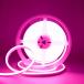 DUOFU365 LED лента свет 12V неоновый свет розовый 2835 600 полосный 5m водонепроницаемый непрямое освещение оборудование орнамент для водонепроницаемый режет 1 шт 