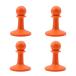 NOCNEX paul (pole) end блокировка кемпинг 6mm. защита колпак .. игла кемпинг .. предотвращение трос выпадение предотвращение уличный кемпинг инструмент 4 листов входит (o