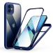 MQman iPhone12mini кейс передняя сторона стекло + задняя сторона стекло 360° все защита 100% экран Touch чувствительность ударопрочный усиленный стекло передний + задний p