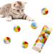  кошка pompon мяч 3CM 20PCS закрытый кошка для кошка игрушка . кошка игрушка inter laktib мяч кошка цвет .. мяч ( радуга цвет )