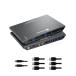 AV Access 8K KVM переключатель 2 ввод 2 мощность 2 монитор 2 шт.. компьютер KVM переключатель DisplayPort 8K@60Hz 4K