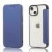 MuZiF iPhone14 Plus для кейс блокнот type прозрачный высококлассный .PU кожа ударопрочный .. износостойкость 14 Plus для все защита ударопрочный, карта место хранения,
