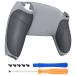 eXtremeRate ps5 контроллер для la роза izdo рукоятка custom задний housing низ ракушка,ps5 контроллер соответствует для замены задний ракушка бегемот 