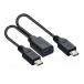 chenyang USB C сплиттер мульти- зарядка кабель USB C 1~2 микро USB зарядка удлинение кабель 2.. устройство . в то же время зарядка возможна 0.9