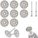 AmoYoung дракон ta- bit круг дыра Mini бриллиант резчик 14PCS диаметр 30mm*10 листов дракон ta- диск 2.35mm ось * 2 шт 3m