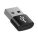 USB Type-C изменение адаптер USB модель C ( женский ) To USB 2.0( мужской ) [ QC3.0 внезапный скорость зарядка * высокая скорость данные пересылка такой же период ] Wind