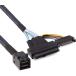 10Gtek 12G внутри часть Mini SAS SFF-8643 to U.2 SFF-8639 NVMe SSD кабель,15 булавка мужской SATA источник питания 