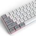 Grey White 118 ключ колпак группа,CSA Pro файл custom ключ колпак PBT двойной Schott ANSI расположение клавиатура,