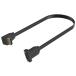 Poyiccot L type HDMI удлинение кабель,( сверху направление )90 раз супер тонкий тонкий,4K панель крепление штекер имеется L знак HDMI ленточный кабель, мужской -me