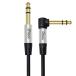 DTECH 6.35mm аудио кабель L знак гитара кабель мужской - мужской нейлон 6.35mm Jack стерео 6.35mm изменение cave 
