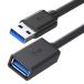 SZSL USB удлинение кабель USB3.0 удлинитель 5Gbps высокая скорость данные пересылка модель A мужской - модель A женский USB кабель мягкий PVC U