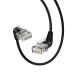 CAT6A LAN кабель, CableCreation 360° вращение i-sa сеть кабель RJ45 коннектор 32AWG супер высокая скорость 10Gbps/5