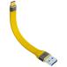 Duttek короткий .USB C USB3.0 зарядка изменение кабель 13CM, 10Gbps USB C мужской USB 3.0 мужской кабель 60W PD внезапный скорость зарядка,4K